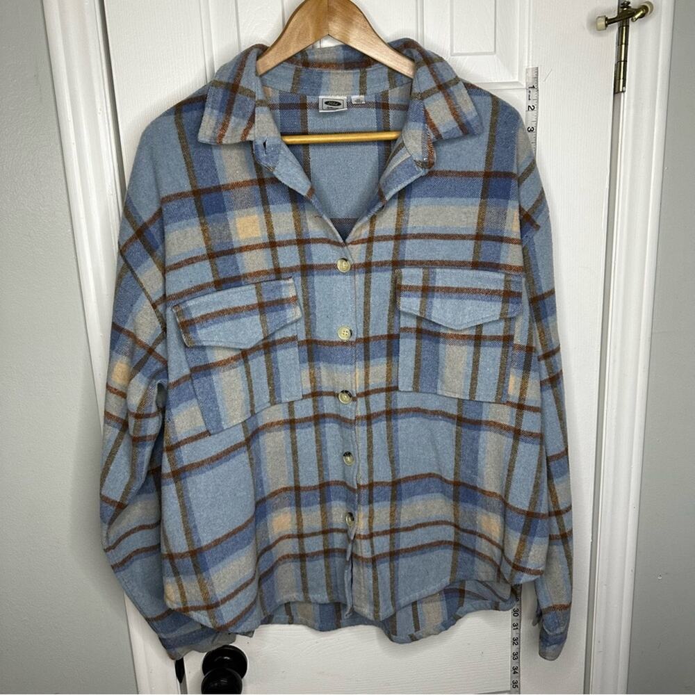 Ford Bronco Flannel |Vintage Bronco Back Detail | Music Festival Outfit plus XXL - Picture 7 of 9